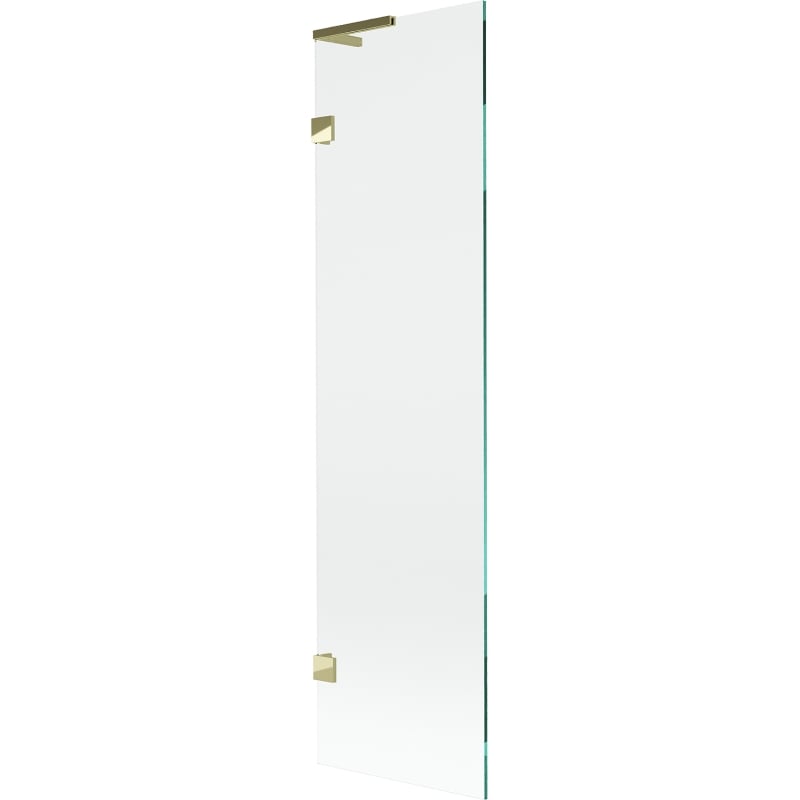 Mexen Lunar L vaňový paraván 1-krídlový 50 x 150 cm, transparentný, zlatý - 897L-050-000-50-00