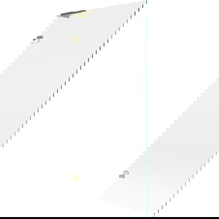 Mexen Lunar L vaňová zástena 1-krídlová 80 x 150 cm, priehľadná, zlatá - 897L-080-000-50-00