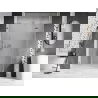 Mexen Lunar sprchové dvere pravé 120 cm, priehľadné, leštený nikel - 834S-120-050-97-00-P
