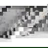 Mexen Lunar sprchové dvere pravé 120 cm, priehľadné, leštený nikel - 834S-120-050-97-00-P