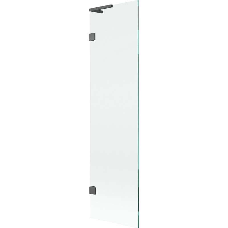 Mexen Lunar L sprchová zástena do vane 1-krídlová 50 x 150 cm, transparentná, brúsená v odtieni gun gray - 897L-050-000-66-00