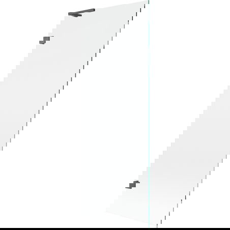 Mexen Lunar L vaňová zástenová jednovrstvová 70 x 150 cm, transparentná, brúsená sivočierna - 897L-070-000-66-00