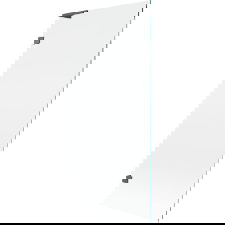 Mexen Lunar L vaňová zástena 1-krídlová 80 x 150 cm, transparentná, brúsená gun gray - 897L-080-000-66-00