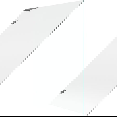 Mexen Lunar L vaňová zástena 1-krídlová 100 x 150 cm, transparentná, gun metal - 897L-100-000-95-00