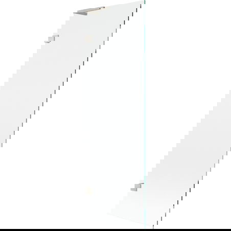 Mexen Lunar L sprchová zástena 1-krídlová 60 x 150 cm, transparentná, kartáčovaný nikel - 897L-060-000-97-00