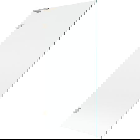 Mexen Lunar L vaňová zástena 1-krídlová 90 x 150 cm, transparentná, brúsený nikel - 897L-090-000-97-00