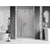 Mexen Lunar L sprchové dvere otočné pravé 155 cm, transparentné, chróm - 834SL-155-050-01-00-P