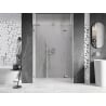 Mexen Lunar L sprchové dvere otočné pravé 155 cm, transparentné, chróm - 834SL-155-050-01-00-P