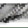 Mexen Lunar L sprchové dvere výklopné pravé 140 cm, transparentné, zlaté - 834SL-140-050-50-00-P