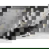Mexen Lunar L sprchové dvere výklopné pravé 140 cm, transparentné, zlaté brúsené - 834SL-140-050-55-00-P