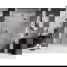 Mexen Lunar L sprchové dvere výklopné pravé 140 cm, transparentné, ružové zlato - 834SL-140-050-60-00-P