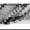 Mexen Lunar L sprchové dvere otváravé pravé 130 cm, transparentné, brúsená meď - 834SL-130-050-65-00-P