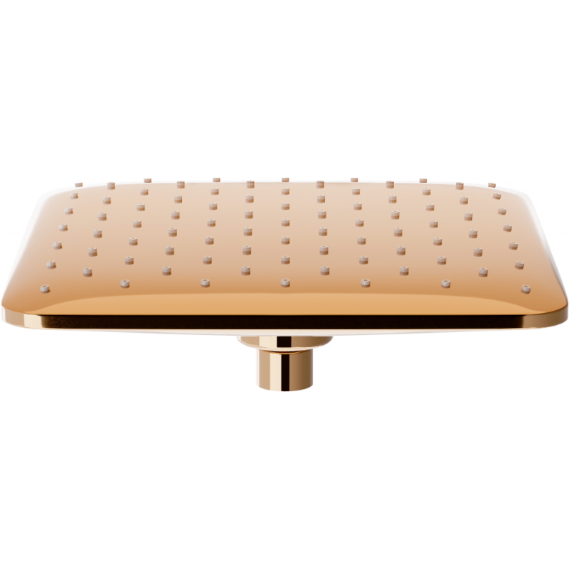 Mexen D-62 dažďový set 20x20 cm, ružové zlato - 79762-60