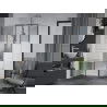Mexen Apia sprchová kabína, posuvné dvere 135 x 90 cm, pruhy, chrómová - 840-135-090-01-20