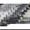 Mexen Apia sprchová kabína, posuvné dvere 135 x 100 cm, pruhy, chrómová - 840-135-100-01-20