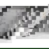Mexen Lunar L sprchové dvere výklopné pravé 160 cm, transparentné, kartáčovaný nikel - 834SL-160-050-97-00-P