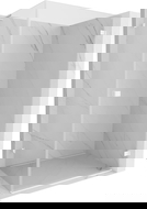 Mexen Lunar-B L sprchová kabína pravá 100 x 70 cm, priehľadná, biela - 832L-100-070-20-00-P