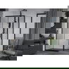 Mexen Apia sprchová kabína, posuvné dvere 135 x 70 cm, transparentnéné, čierna - 840-135-070-70-00