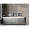 Mexen X-Wall-R polica do výklenku s golierom 30 x 20 cm, inox - 1910302010