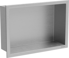 Mexen X-Wall-R zapustená polička s okrajom 30 x 20 cm, inox - 1910302010