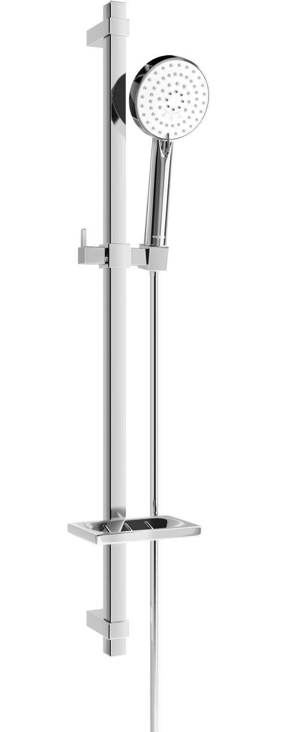 Mexen DQ75 posuvná sprchová súprava, chrómová - 785754581-02