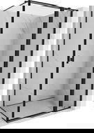 Mexen Mist T sprchová kabína s pravými dverami 80 x 90 cm, čierny rám, čierna - 8A4T-080-090-70-70-P