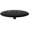 Mexen D-67 dažďová sprcha 22 cm, čierna - 79767-70