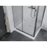 Mexen Apia sprchová kabína, posuvné dvere 120 x 90 cm, transparentnéné, chrómová + závesný bidet Rio - 840-120-090-01-00-4510