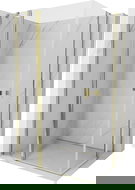 Mexen Mist Duo sprchovací kút 120 x 115 cm, priehľadný, zlatý - 8A4-120-115-50-00