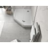 Mexen Flow+ päťuholníková sprchová vanička ľavá 100 x 90 cm, biely lesk - 46P109010LH