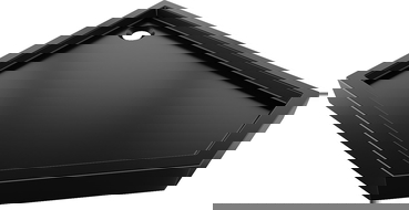 Mexen Flow+ päťuholníková sprchová vanička ľavá 100 x 90 cm, čierny mat - 46P709010LH