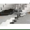 Mexen Flow+ päťuholníkový sprchový kút pravý 100 x 90 cm, čierny mat - 46P709010RH