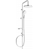 Mexen X05 sprchový stĺp, chróm/biela - 798050591-00