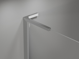 Mexen Mist L Duo sprchový kút s otváracími dverami 95 x 95 cm, transparentný, chróm - 8A4L-095-095-01-00