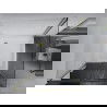 Mexen Apia sprchový kút posuvný 100 x 100 cm, transparentný, zlatý + sprchová vanička Flat, biela- 840-100-100-50-00-4010G