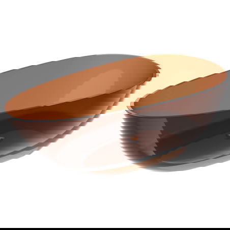 Mexen Glass earth voľne stojaca priehľadná vaňa 170 x 85 cm, chrómová zátka - 58061708505