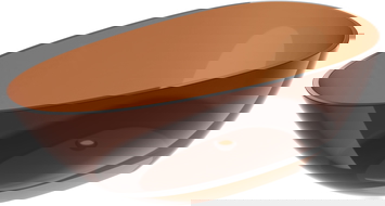 Mexen Glass earth voľne stojaca priehľadná vaňa 170 x 85 cm, chrómová zátka - 58061708505