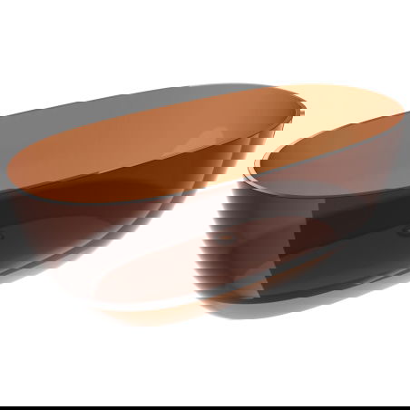 Mexen Pure Earth voľne stojaca vaňa transparentná 170 x 80 cm, zátka chróm - 58071708005