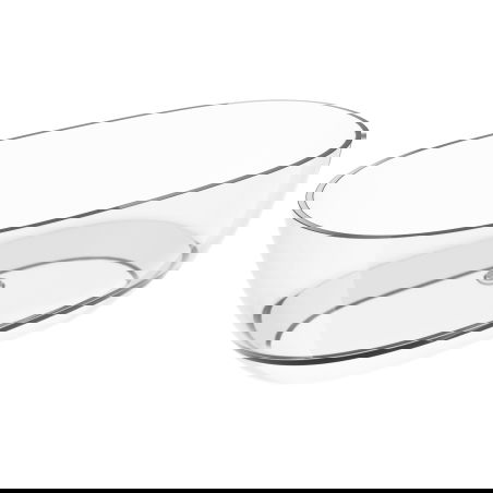 Mexen Pure číra samostatne stojaca transparentná vaňa 170 x 80 cm, chrómová zátka - 58071708008