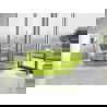 Mexen Pure lime voľne stojaca priehľadná vaňa 170 x 80 cm, chrómová zátka - 58071708012