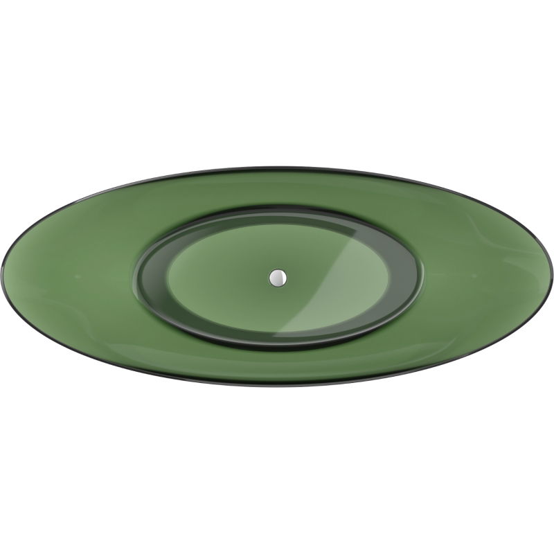 Mexen Vea lesná voľne stojaca vaňa priehľadná 180 x 80 cm, zátka chróm - 58091808002