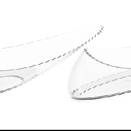 Mexen Vea číra voľne stojaca vaňa transparentná 180 x 80 cm, chrómová zátka - 58091808008