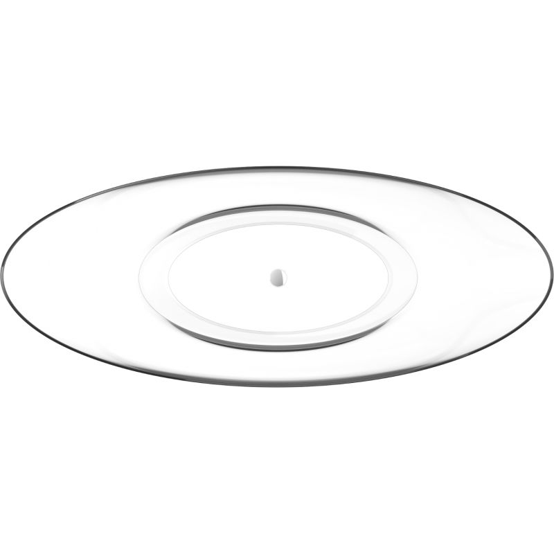 Mexen Vea číra voľne stojaca vaňa transparentná 180 x 80 cm, chrómová zátka - 58091808008