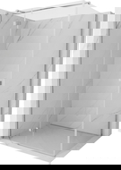 Mexen Mist-H T sprchová kabína sklopná ľavá 90 x 100 cm, transparentná, chróm - 8A5T-090-100-01-00-L