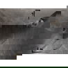 Mexen Lunar L päťuholníková sprchová kabína výklopná ľavá 80 x 100 cm, transparentná, čierna - 831L-080L-100P-70-00-L