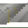 Mexen Mist sprchové dvere výklopné 95 cm, priehľadné, zlaté brúsené - 8A4-095-000-55-00