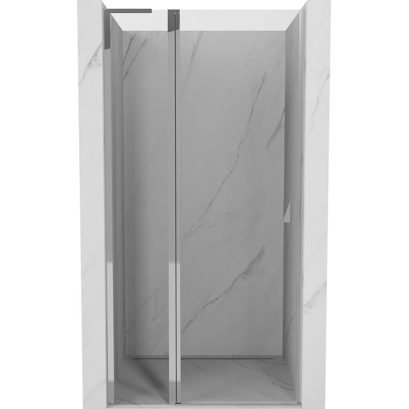 Mexen Mist L sprchové dvere výklopné 115 cm, priehľadné, chróm - 8A4L-115-000-01-00