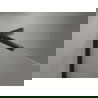 Mexen Mist L sprchové dvere výklopné pravé 150 cm, čierny rám, čierne - 8A4L-150-001-70-70-P
