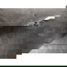 Mexen Lunar-B skladací ľavý sprchový kút 70 x 70 cm, priehľadný, chróm - 832-070-070-01-00-L