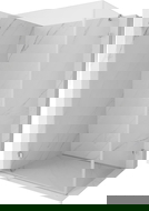 Mexen Lunar-B sprchovací kút výklopný ľavý 100 x 80 cm, transparentný, chróm - 832-100-080-01-00-L